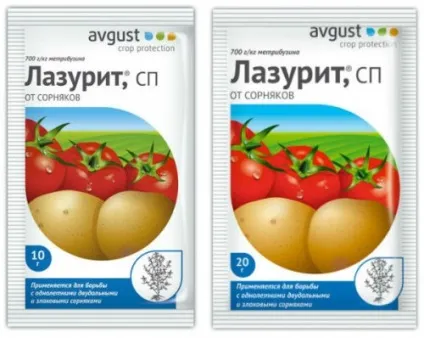 Лазурит від бур'янів інструкція з порятунку картоплі