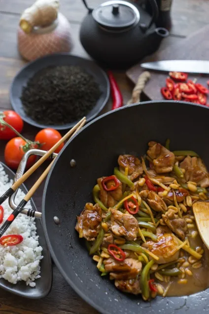 Курка гунбао (kung pao) - кулінарний портал (kung) Курка гунбао (kung pao) - кулінарний портал