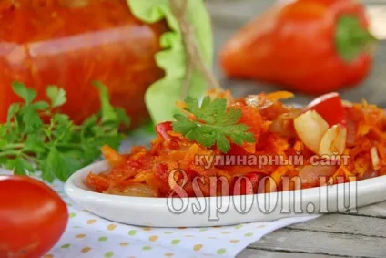 Лечо з морквою і цибулею рецепт з фото (лечо морквою цибулею) Лечо з морквою і цибулею рецепт з фото
