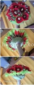 Маки з цукерок