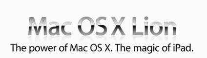 Mac os x lion - що ж це за тварина