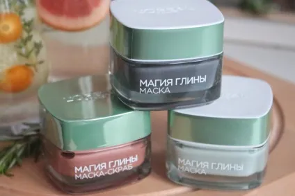 Loreal - магія глини - маски для обличчя - beauty tricks (beauty) Loreal - магія глини - маски для обличчя - beauty tricks