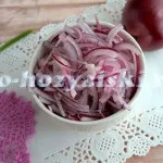 Маринований червоний лук, рецепт щоб було смачно (рецепт) Маринований червоний лук, рецепт щоб було смачно