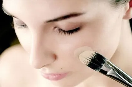Макіяж в стилі нюд, як створити nude look своїми руками (макіяж натуральний природний непомітний нюд стиль nude look різні кольори очей база під макіяж тон для обличчя колір помади брови макіяж очей рум'яна пудра) Макіяж в стилі нюд, як створити nude look своїми руками