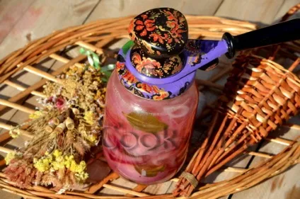 Маринований червоний лук (на зиму) - покроковий рецепт з фото, консервування (маринований червоний лук рецепт з фото) Маринований червоний лук (на зиму) - покроковий рецепт з фото, консервування