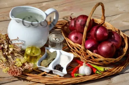 Маринований червоний лук (на зиму) - покроковий рецепт з фото, консервування (маринований червоний лук на зиму) Маринований червоний лук (на зиму) - покроковий рецепт з фото, консервування