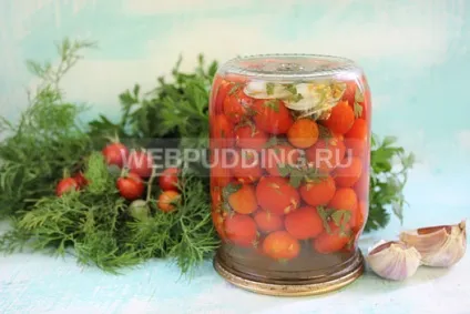 Мариновані помідори черрі на зиму, як приготувати на (помідори) Мариновані помідори черрі на зиму, як приготувати на