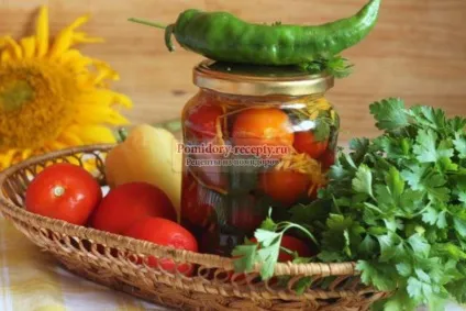 Мариновані помідори черрі популярні рецепти з фото (мариновані помідори черрі з морквою) Мариновані помідори черрі популярні рецепти з фото