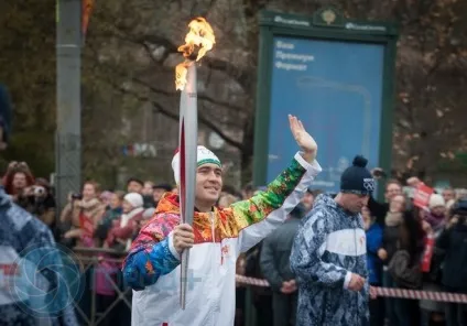 Маршрут естафети олімпійського вогню день другий (олімпійського) Маршрут естафети олімпійського вогню день другий