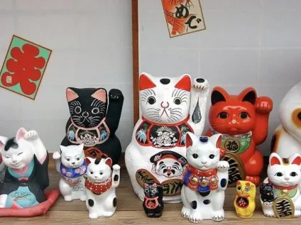 Манеки неко - японський символ удачі - ярмарок майстрів - ручна робота, handmade (кішка) Манеки неко - японський символ удачі - ярмарок майстрів - ручна робота, handmade