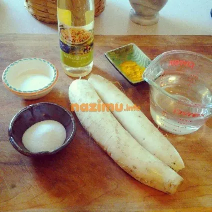 Маринований дайкон - рецепт з фото, як закрити на зиму (дайкон маринований рецепт) Маринований дайкон - рецепт з фото, як закрити на зиму