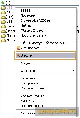 Як видалити файл за допомогою програми unlocker (файл) Як видалити файл за допомогою програми unlocker