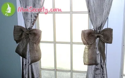 Як прикрасити штори своїми руками оригінальні ідеї з фото, мої секрети - жіночий блог (намиста) Як прикрасити штори своїми руками оригінальні ідеї з фото, мої секрети - жіночий блог