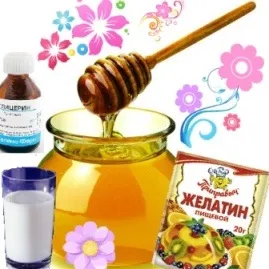 Маска софи лорен з желатином сліпуча краса (желатином) Маска софи лорен з желатином сліпуча краса