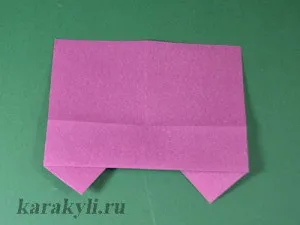 Машина - просте орігамі для малюків, каракулі