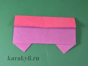 Машина - просте орігамі для малюків, каракулі
