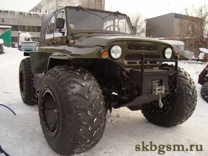 Монстроход - всюдихід з УАЗа і газ-66 (УАЗа) Монстроход - всюдихід з УАЗа і газ-66