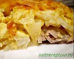 М'ясо запечене по-французьки