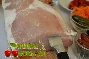 М'ясний рулет зі свинини, рецепт покроковий з фото (м'ясний рулет зі свинини) М'ясний рулет зі свинини, рецепт покроковий з фото