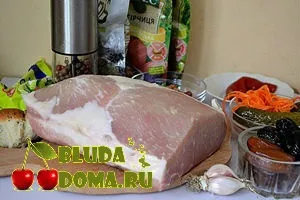 М'ясний рулет зі свинини, рецепт покроковий з фото (м'ясний рулет зі свинини) М'ясний рулет зі свинини, рецепт покроковий з фото