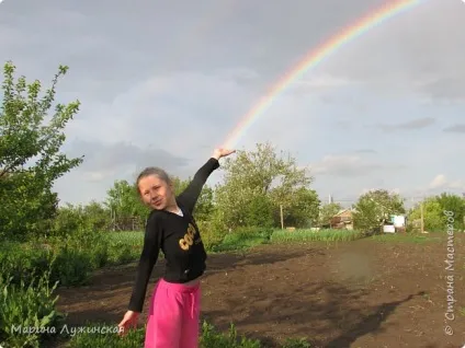 Спостерігаємо веселку в природі і в домашніх умовах, країна майстрів