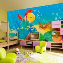 Натяжна стеля в дитячій кімнаті дизайн і фото інтер'єру (стелю) Натяжна стеля в дитячій кімнаті дизайн і фото інтер'єру