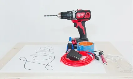 Неонові написи для інтер'єру 2 бюджетних diy - своїми руками (руками) Неонові написи для інтер'єру 2 бюджетних diy - своїми руками