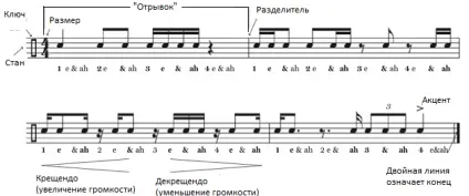 Нотна грамота для барабанщиків, барабанщики «funkydrummer» (нотної грамоти барабанщиків) Нотна грамота для барабанщиків, барабанщики «funkydrummer»