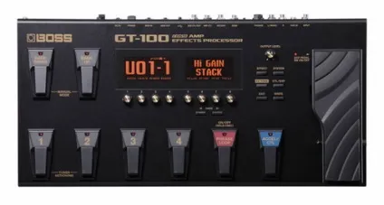 Огляд гітарного процесора ефектів boss gt-100