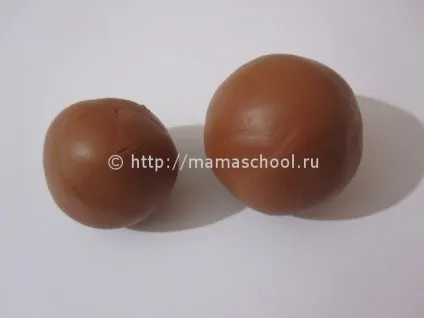 Мавпа з пластиліну своїми руками (пластиліну своїми руками) Мавпа з пластиліну своїми руками