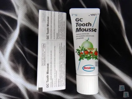 Огляд-відгук про гель пасті tooth mousse (тус мус Туссен мус) 40 гр, 35 мл (інші) Огляд-відгук про гель пасті tooth mousse (тус мус Туссен мус) 40 гр, 35 мл