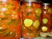 Огірковий кетчуп, заготовки (садиба) (соус огірки) Огірковий кетчуп, заготовки (садиба)