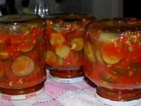 Огірковий кетчуп, заготовки (садиба) (соус огірки) Огірковий кетчуп, заготовки (садиба)