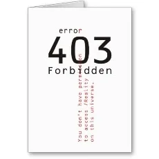 Помилка 403 forbidden як виправити (виправити) Помилка 403 forbidden як виправити