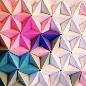 Орігамі на стіну з паперу (орігамі) Орігамі на стіну з паперу