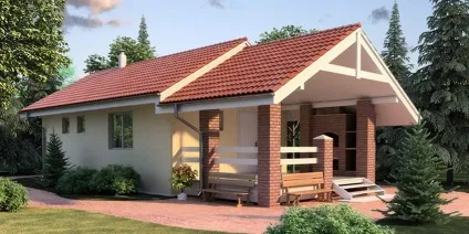 Особливості проектів бань з піноблоків, фото і технологія (лазень) Особливості проектів бань з піноблоків, фото і технологія