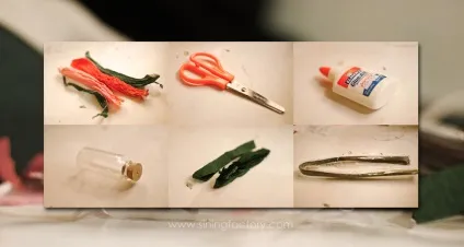 Прекрасні квіти з листя кукурудзяних качанів (листя) Прекрасні квіти з листя кукурудзяних качанів