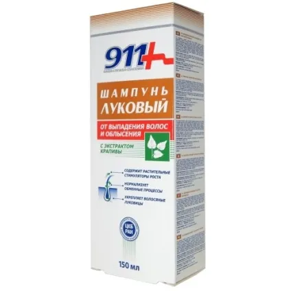 Цибулевий шампунь 911, відгуки