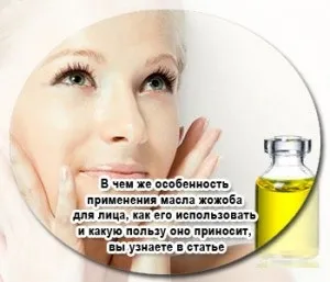 Масло жожоба для особи властивості, способи застосування, маски (особи) Масло жожоба для особи властивості, способи застосування, маски
