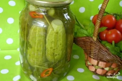 Мариновані огірки без оцту - покроковий рецепт з фото на
