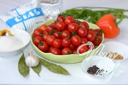 Мариновані дрібні помідори на зиму, рецепт з фото (дрібні) Мариновані дрібні помідори на зиму, рецепт з фото