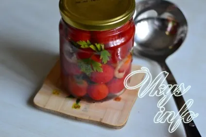 Мариновані дрібні помідори на зиму, рецепт з фото (зиму) Мариновані дрібні помідори на зиму, рецепт з фото