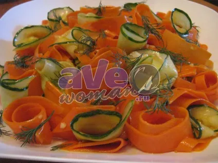 Маринована морква з огірками рецепт закуски з моркви з фото (рецепт) Маринована морква з огірками рецепт закуски з моркви з фото