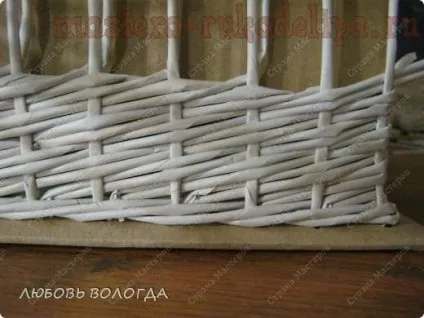 Майстер-клас з плетіння із газет коробки з виступаючим дном (дном) Майстер-клас з плетіння із газет коробки з виступаючим дном