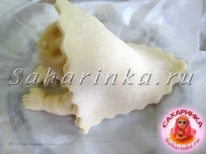 Немовля з мастики, майстер-клас - сахарінка
