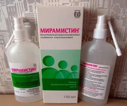 Мірамістин в ніс при нежиті опис, інструкція із застосування і відгуки