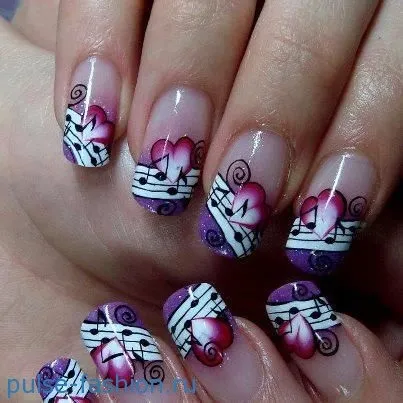 Модний манікюр з малюнками на нігтях фото і схема, pulse fashion (на нігтях фото і схема) Модний манікюр з малюнками на нігтях фото і схема, pulse fashion