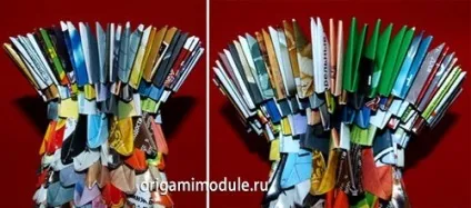 Модульне орігамі самовар