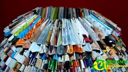 Модульне орігамі самовар
