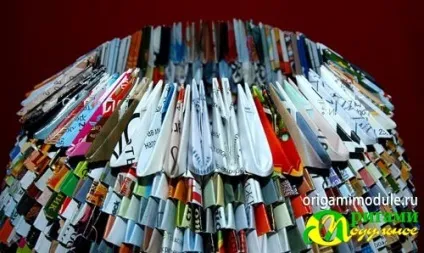 Модульне орігамі самовар